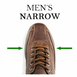 Extra narrow hot sale mens shoes