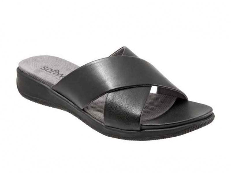 Olympia Elastic Strap Sandal (Wide)