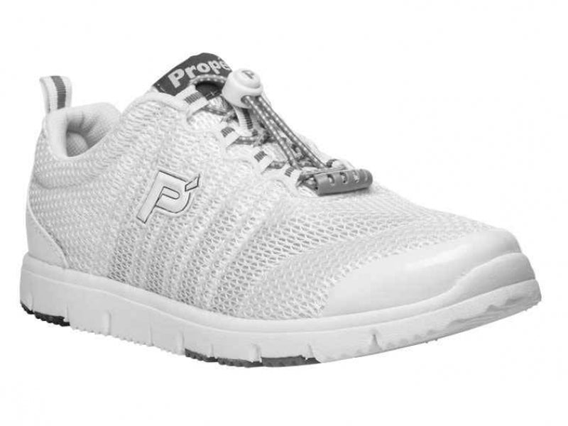 Propet Travel Walker II - Women's Lightweight Sneaker White Mesh (W3239WM)