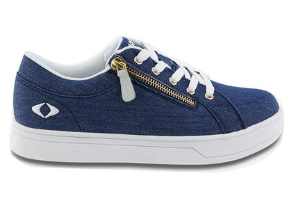 Apex Blutcher Canvas Zip - Womens Casual Shoe