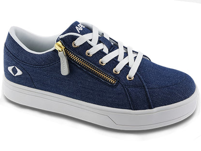 Apex Blutcher Canvas Zip - Womens Casual Shoe