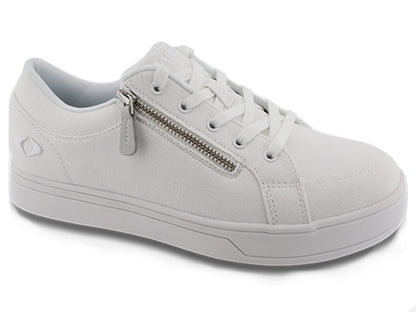 Apex Blutcher Canvas Zip - Womens Casual Shoe