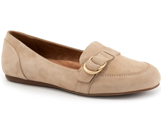 Softwalk Serra - Womens Flats Oatmilk Suede (138)