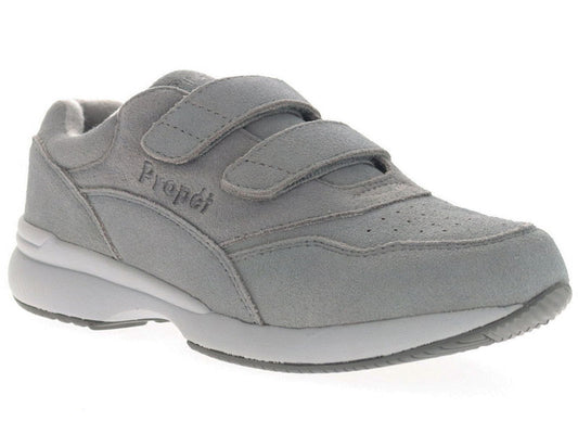 Propet Tour Walker Strap - Women's Walking Shoe Grey Suede (GRS)