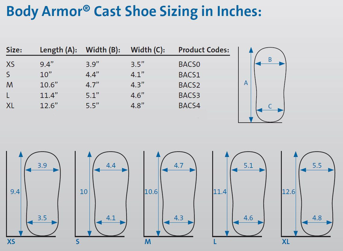 Healthyfeetstore hotsell sizing chart