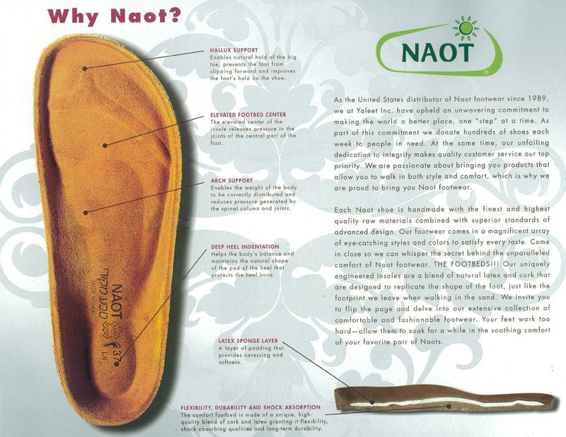 Naot shoe inserts on sale